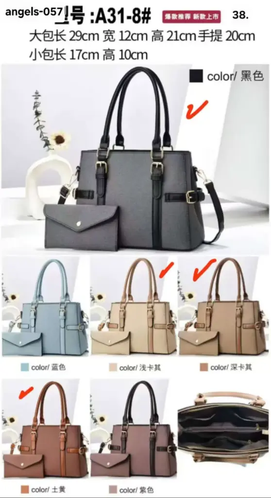 cartera con cartera chica